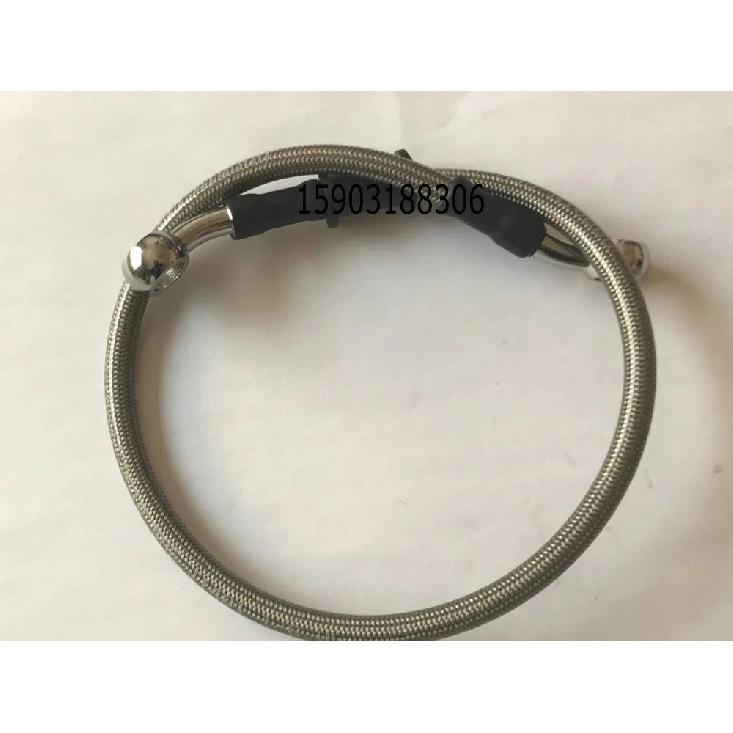 60CM length An3 1/8 HL SAE J1401 Racing Auto Brake Hoses Assembly with 10mm Banjo Eye Fitting Motorcycle Brake Hose