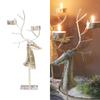 Candle Holder 35/45cm Elk 2 Stand for Party Table Centerpiece Year Dining Room and