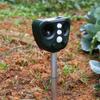 Outdoor Waterproof Solar Powered Pest Rejector Garden Farm Mouse Mole Pest Rodent Repellent Device
