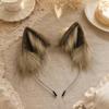 Faux Animal Ears Headband Soft Hair Accessory Fashionable for Themed Events