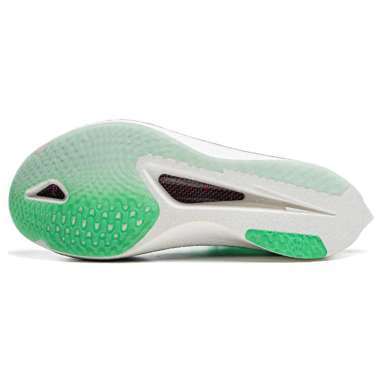 New LiNing Feidian 4 Ultra Cushioning Anti Slip Wear Resistant Breathability Low Top Running Shoes Unisex Green White ARMU003-9