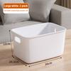 Desktop Storage Box Dormitory Sundries Plastic Cosmetic Storage Box Bathroom Kitchen Sorting Storage Basket Bins