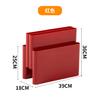 Nordic Storage Holder Stand Magazine Rack ABS Plastic PC Clear Vintage Four Pockets for Living Room