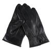 1Pair Men'S Pu Leather Winter Autumn Driving Keep Warm Gloves Fleece Tactical Gloves Black Outdoor Sports Waterproof Mitten
