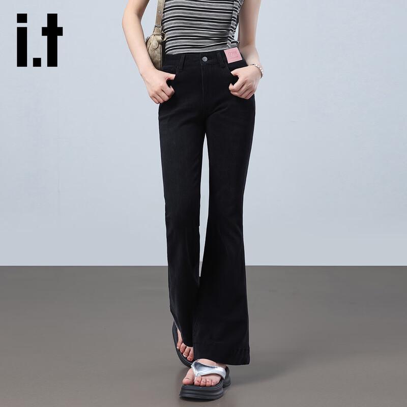 Izzue It Lyocell Tencel High-Waist Slim Flare Jeans