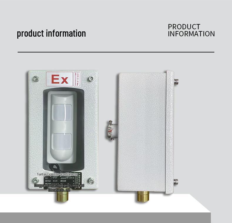 Explosion-Proof Tri-Axial Infrared Detector for Pipeline and Oil Depot Intrusion Alarm System