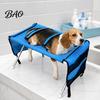 Small Dog Grooming Supplies Pet Hammock with Stand, Bathing Hammock, Foldable Bath Holder for Adjustable Straps & Medium Pets, Restraint Tool Washing