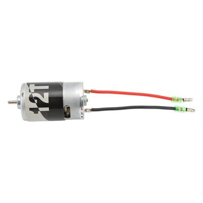 RC 550 Motor Waterproof 12T RC Motor Replacement for TRAXXAS SLASH 110 RC Car Silver
