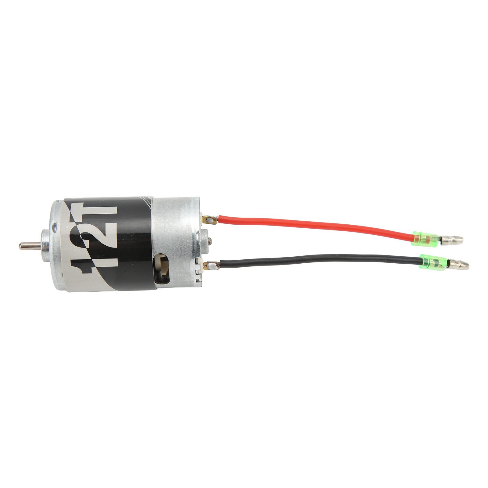 

RC 550 Motor Waterproof 12T RC Motor Replacement for TRAXXAS SLASH 110 RC Car Silver