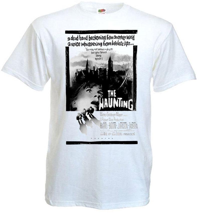 The Haunting v4 T-shirt white horror movie poster all sizes S5XL S