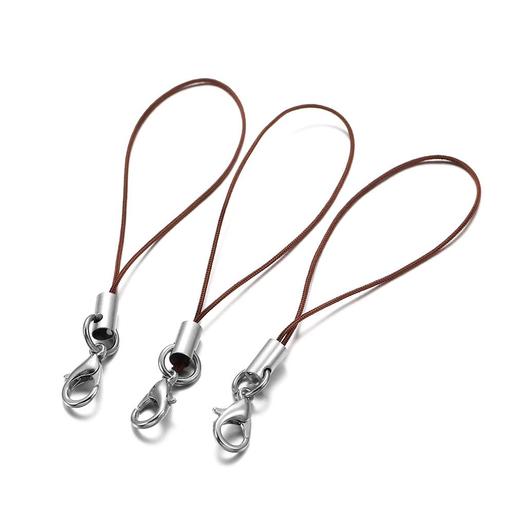 Lobster Clasp Nylon Phone Strap Doll Lanyard Jewelry Craft Accessory