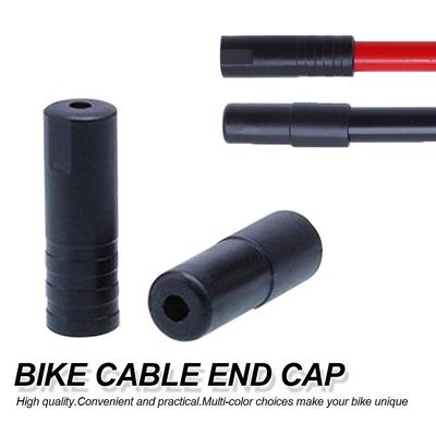 100pcs cycling brake cable caps bicycles derailleur shift cable end caps JKUS
