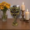 Skeleton Mug Halloween and Easter Personalized Display Piece, Stainless Steel Wine Glass Handicraft Display Piece
