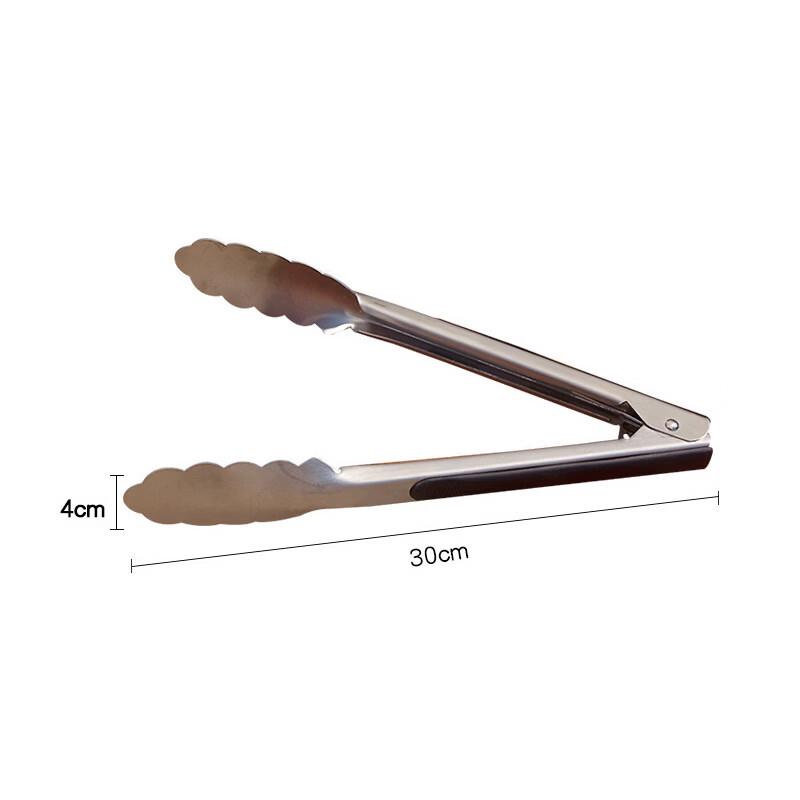 

Ruhan 30cm Assorted Food Tongs Set