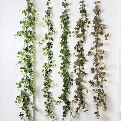 Artificial Ivy Wall Decor Dense Foliage Single Vine Trellis Minimalist Hanging Grid for Stylish Indoor/Outdoor Botanical Décor