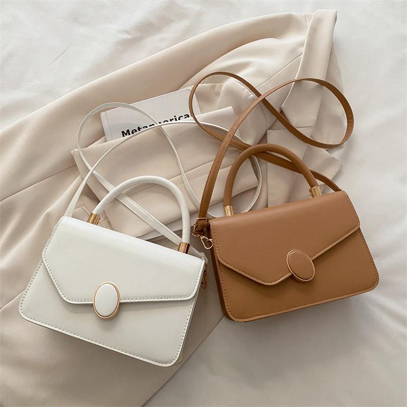 Spring New Bag for Women's Fashionable  Versatile  Simple  High End Practical One Shoulder Crossbody Small Square Bag