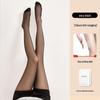 Women's Ultra-Thin Pineapple Silk Stockings - Anti-Snag 0D Black, Ideal for Spring and Summer.