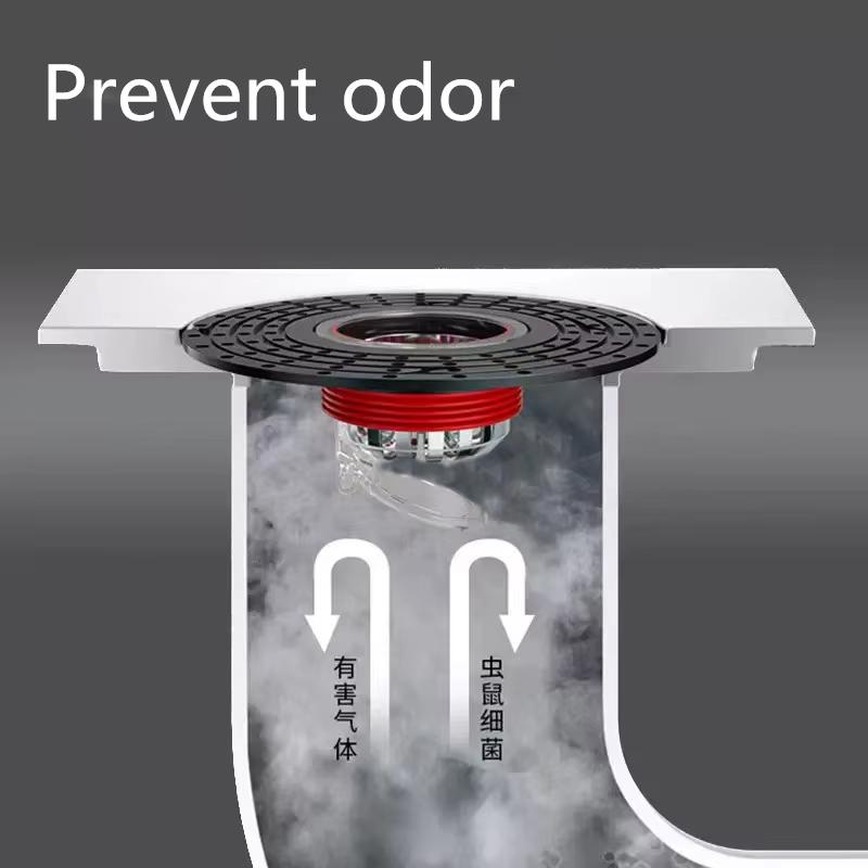 Floor Drain Core Shower Floor Strainer Cover Toilet Sewer Anti-odor Plug ABS No Smell Bathroom Toilet Sewer Shower Drain