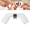 Hand Rest for Nails Tech 3   Heights U Shaped Manicure Arm Rest with Phone Holder for Home Salon Use