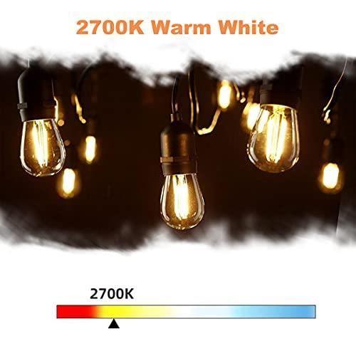 Ampoule LED E27 - ProCrus - 2W - Blanc Chaud 2700K - Vintage Edison - 30000h