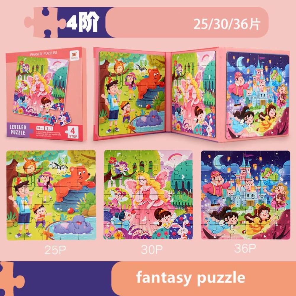 Magnetic Puzzles Portable Book Vehicle Ocean Dinosaur Jigsaw Montessori Early Education With Magnet Boys Girls Toys For Children