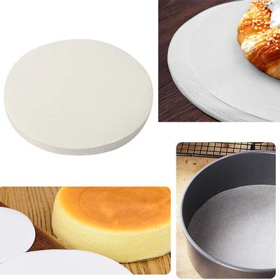 Round Cake Parchment Paper Sheets Non-Stick Baking Mats for Cake Layering Pastry Decoration Round Baking Sheets for Cake Molds