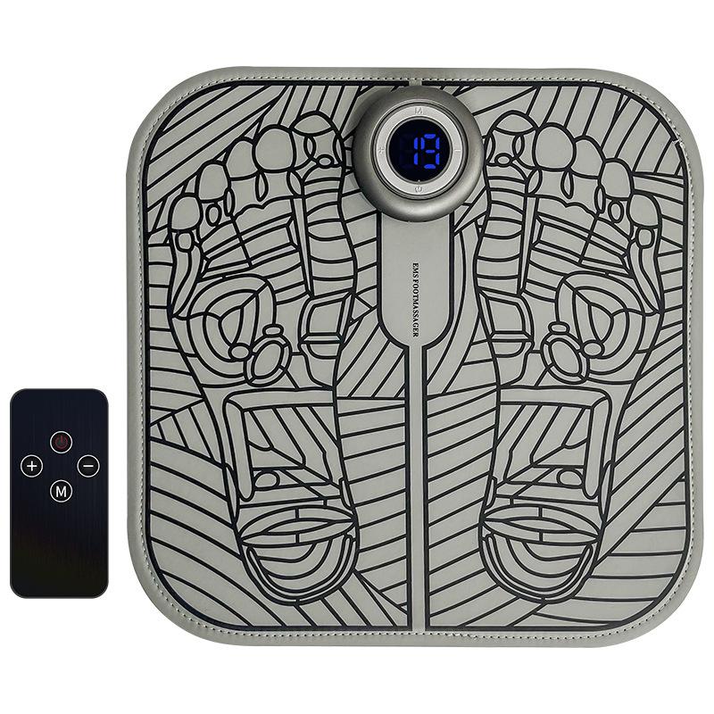 Foot Massager Usb Charging Electric Ems Foot Massager Pad Electrical Muscle Stimulation  Portable Feet Acupoints Massage Mat