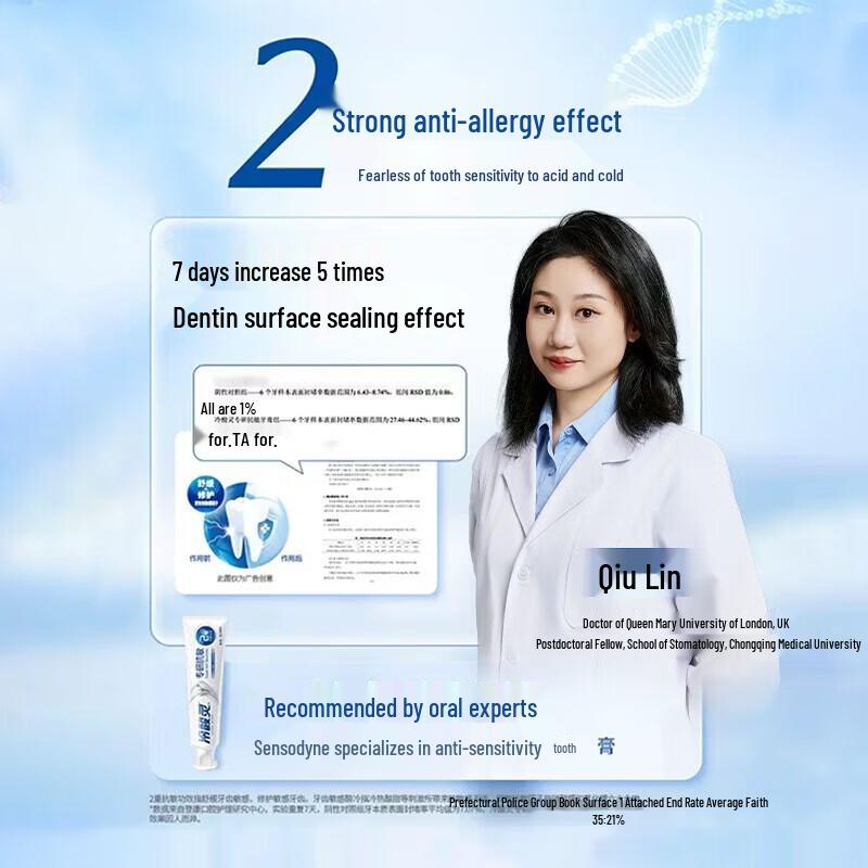 Lengsuanling Anti-Sensitivity Toothpaste & Toothbrush Set