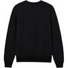 Levis Simple Comfortable Versatile Loose Long Sleeve Knit Sweater Men Tops Black 0002E-0001