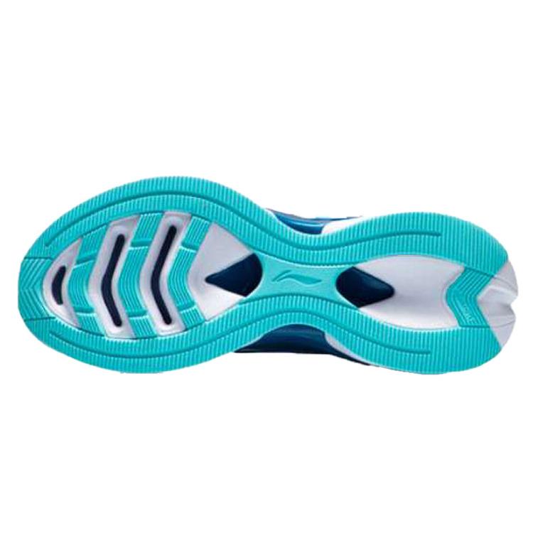 New LiNing WuShi 5S 1.0 Flyline Knitted Fabric Cushioning Anti Slip And Wear Resistant Low Top Running Shoes Men's Blue ARHR071-3