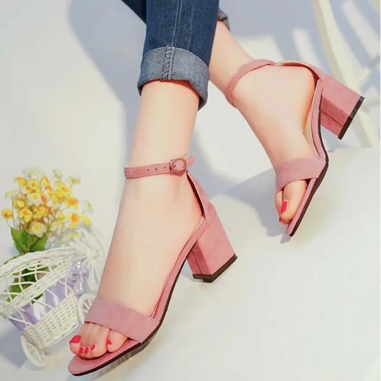 Sandals Summer Women's Shoes Casual Versatile High Heels 34-42