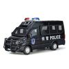 1:24 Legierte Panzerwagen Modell Diecasts Metallspielzeug Polizei Anti-Terrorist Explosionsgeschütztes Auto Fahrzeuge Modell Sound Licht Geschenke