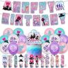 In Stock: Fast Shipping Witcher Party Decorations - KPOP Music-Themed Birthday Flags, Balloons & Cake Toppers Set.