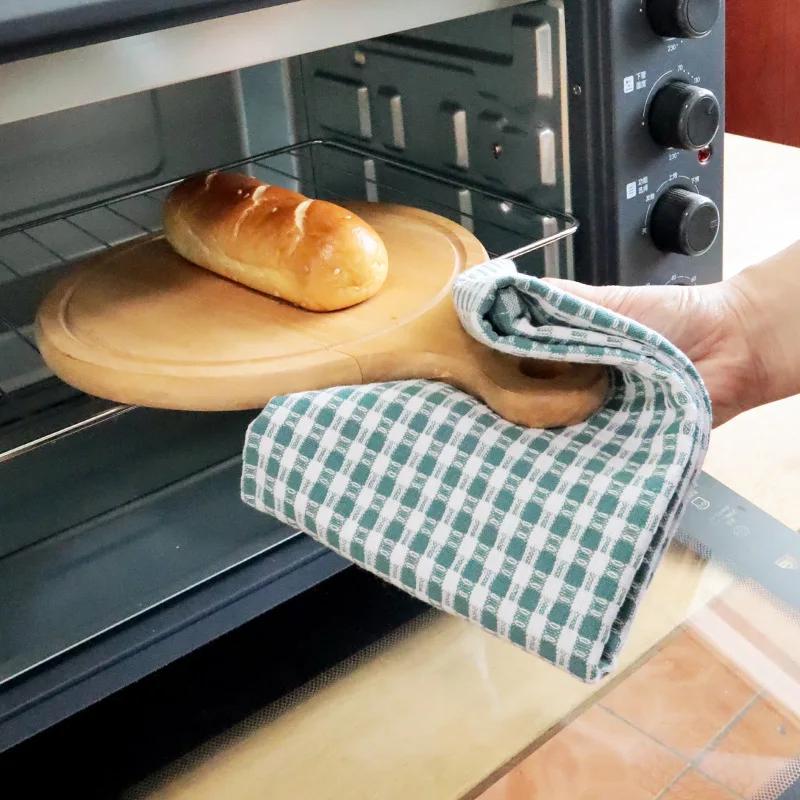 Home Kitchen Set Tea Towel Nordic Style Cotton Fabric Napkin 100% Cotton Kitchen Towel