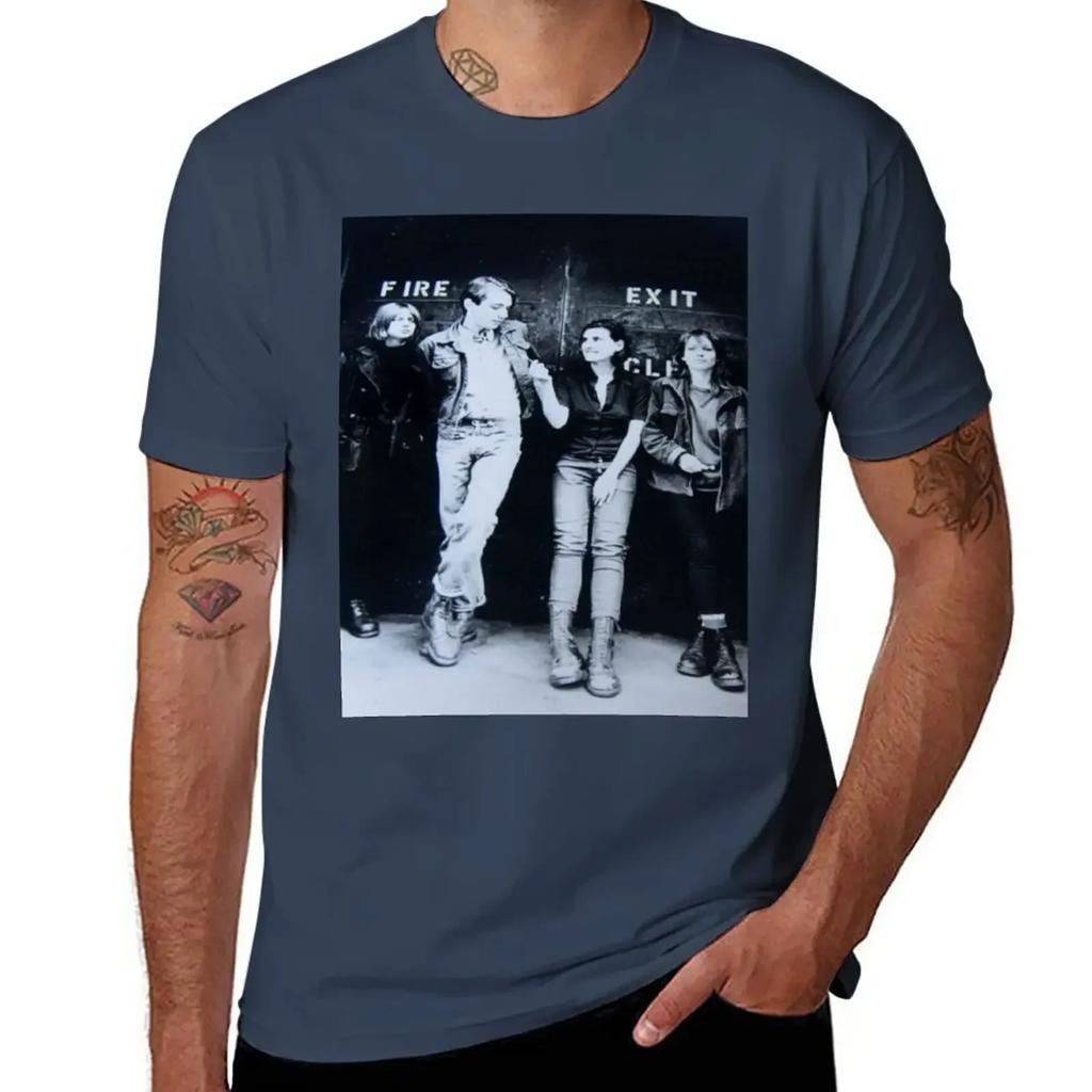 Elastica (Band shot) T-Shirt vintage funnys animal prinfor boys men graphic t shirts