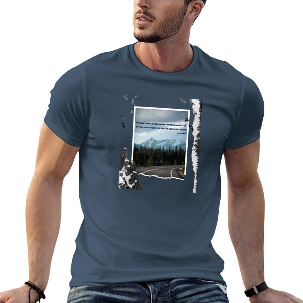Change The Ending TShirt Casual Streetwear Short Sleeve Tee