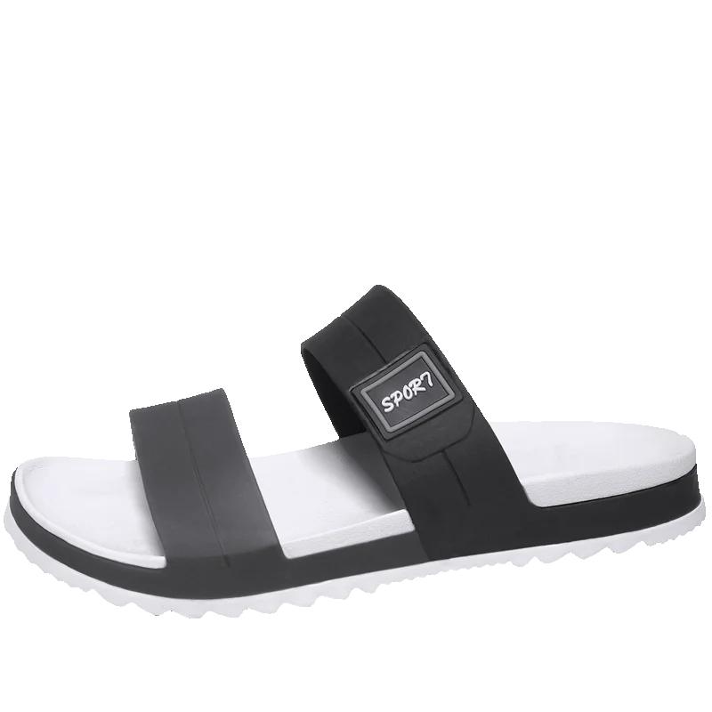 New Fashion Jelly Slippers for Men Women Comfort Flat Men's Summer Slippers Outdoor Non-slip Beach Slippers Casual Men Slides