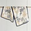 Double-side 100% Real Silk Scarf for Women Spring and Summer Mulberry Silk Ribbon Scarf All-match Small Long Neckerchief Shawl