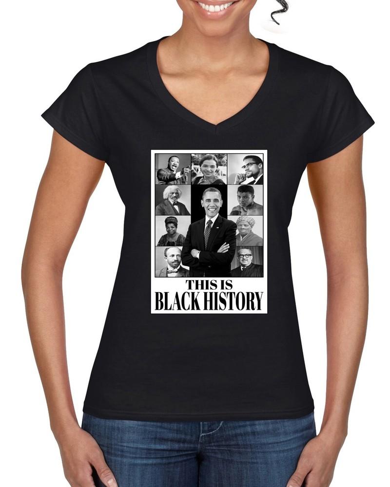 This Is Black History African American Historical Leaders Women Standard Tshirt Unisex T-Shirt L