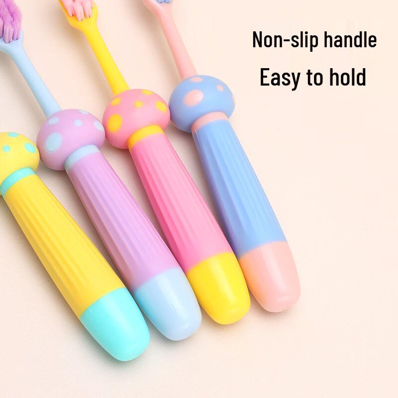 Soft Bristle Macaron Children's Toothbrush Set