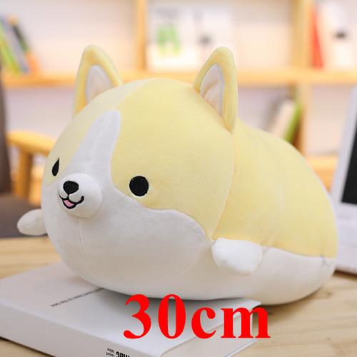 Cute Chubby Shiba Inu & Corgi Pooch Plushie Figures Cushioned Cuddly Beast Cartoonish Cushion Plushies Surprise For Youngsters Tot Kids