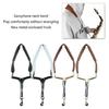 Fashion Leathers Saxophone Strap Adjustable Neck Strap Saxophone Harnesses