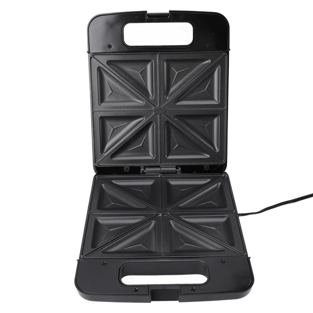 Waffle Maker 1400W Double Sided Heating Breakfast Sandwich Machine Grilled Cheese Maker for