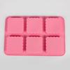 Multi-Pattern 6-Hole Square Silicone Mold