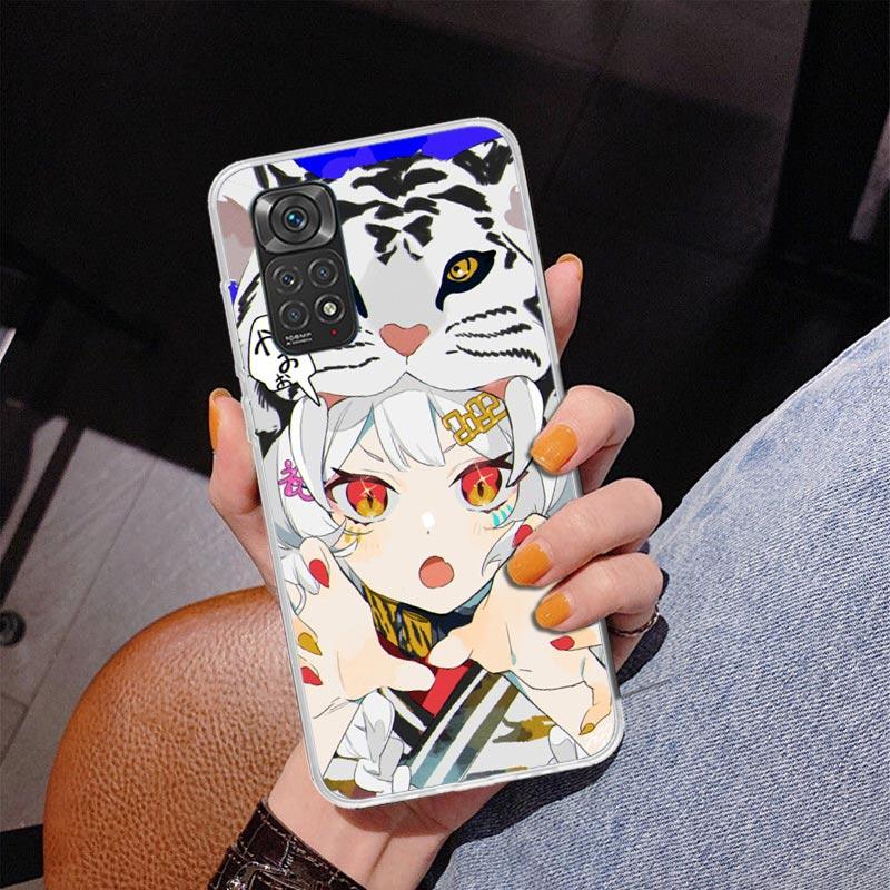 Cute Anime Girl INS Phone Case For Xiaomi Redmi Note 15 14 13 12S 12 11 Pro Plus 14S 11S 11E 10 10S 11T 5G Personalized Cover Re