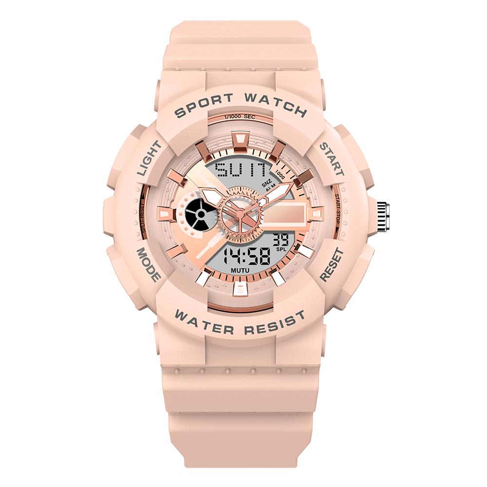 2025 Student Fashion Sports Watch Multifunctional Waterproof Watch Dual Display Electronic Digital Watch