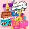 Shopkins Sesong Blind Box 1/2/3 Shopping Nisse Sett Leketøy Supermarked Kjøkken Scene Dukkehus Miniatyr Jente Barnebursdagsgave