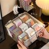 Aufbewahrung für Geschenkkarten, Aufbewahrung zu Hause, Kleine Kartenaufbewahrungsbox, Klappbares Acryl-Kartensortierfach, Kartenbox Groß