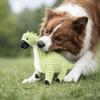 Dog Vocal Toy Bite-Resistant Dog Chew Toys Plush Dinosaur Shape Squeak Toys Simulation Animal Puppy Molar Toy Training Supplies