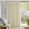Deconovo Blackout Curtain, Plain, 200cm Wide X 230cm Long, Light Beige, 1 Panel, Grade 1 Blackout, Stylish, Wide, Shape Memory, UV Cut, Heat Insulatio